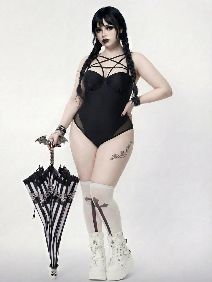 Costum de baie SHEIN, negru