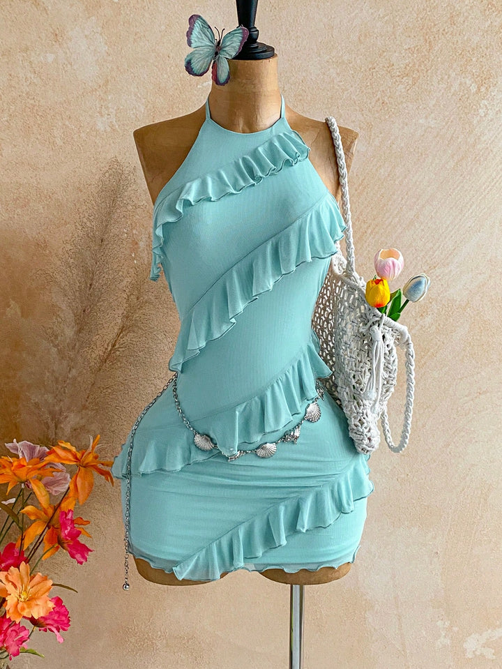 Rochie mini SHEIN, albastru