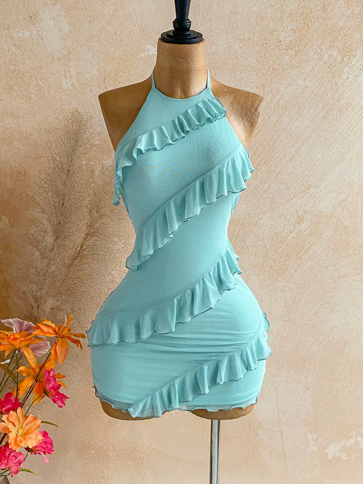 Rochie mini SHEIN, albastru