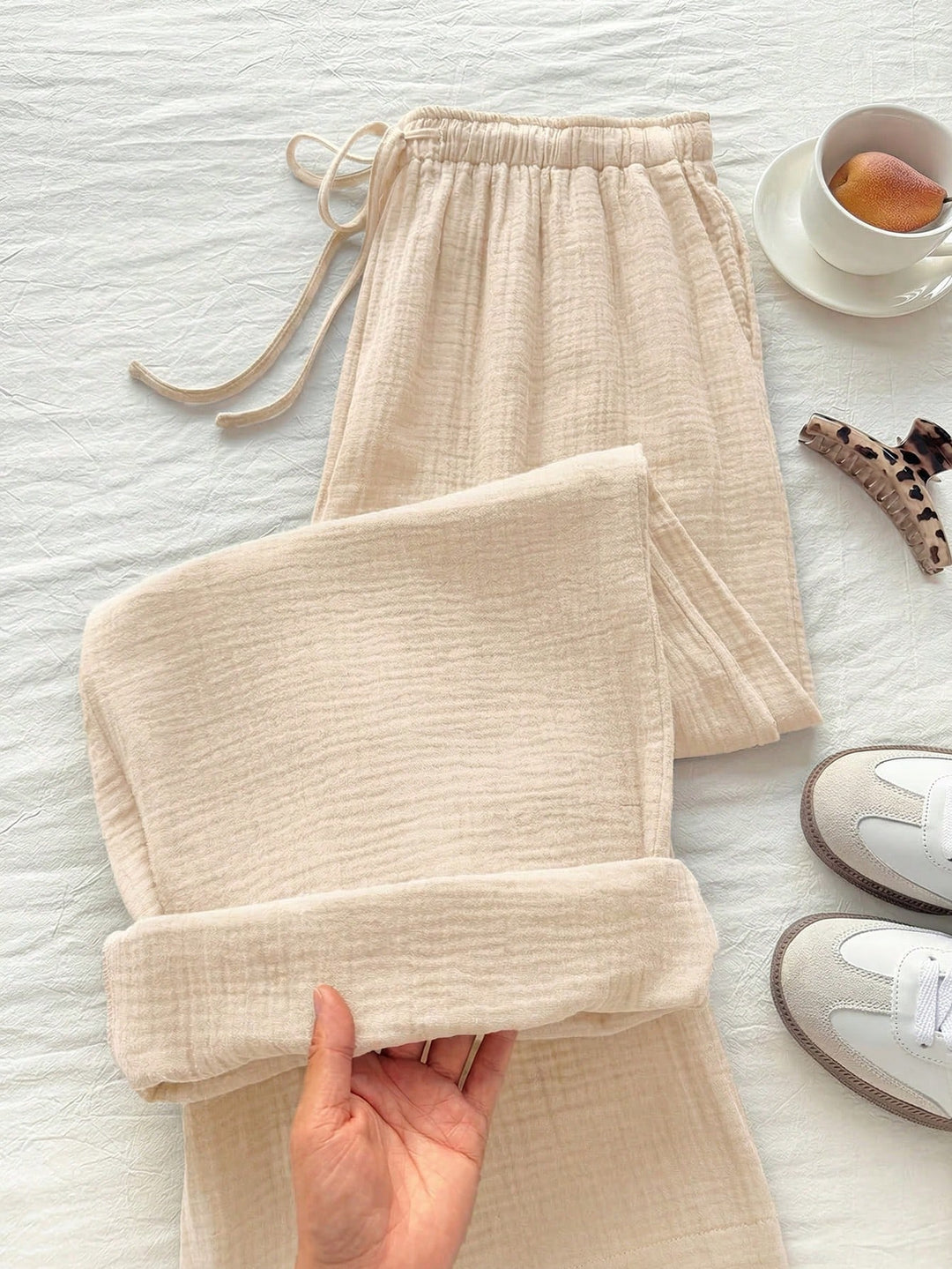 Pantaloni SHEIN, bej
