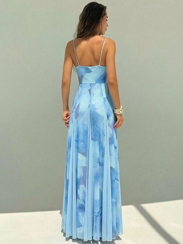 Rochie maxi SHEIN, albastru