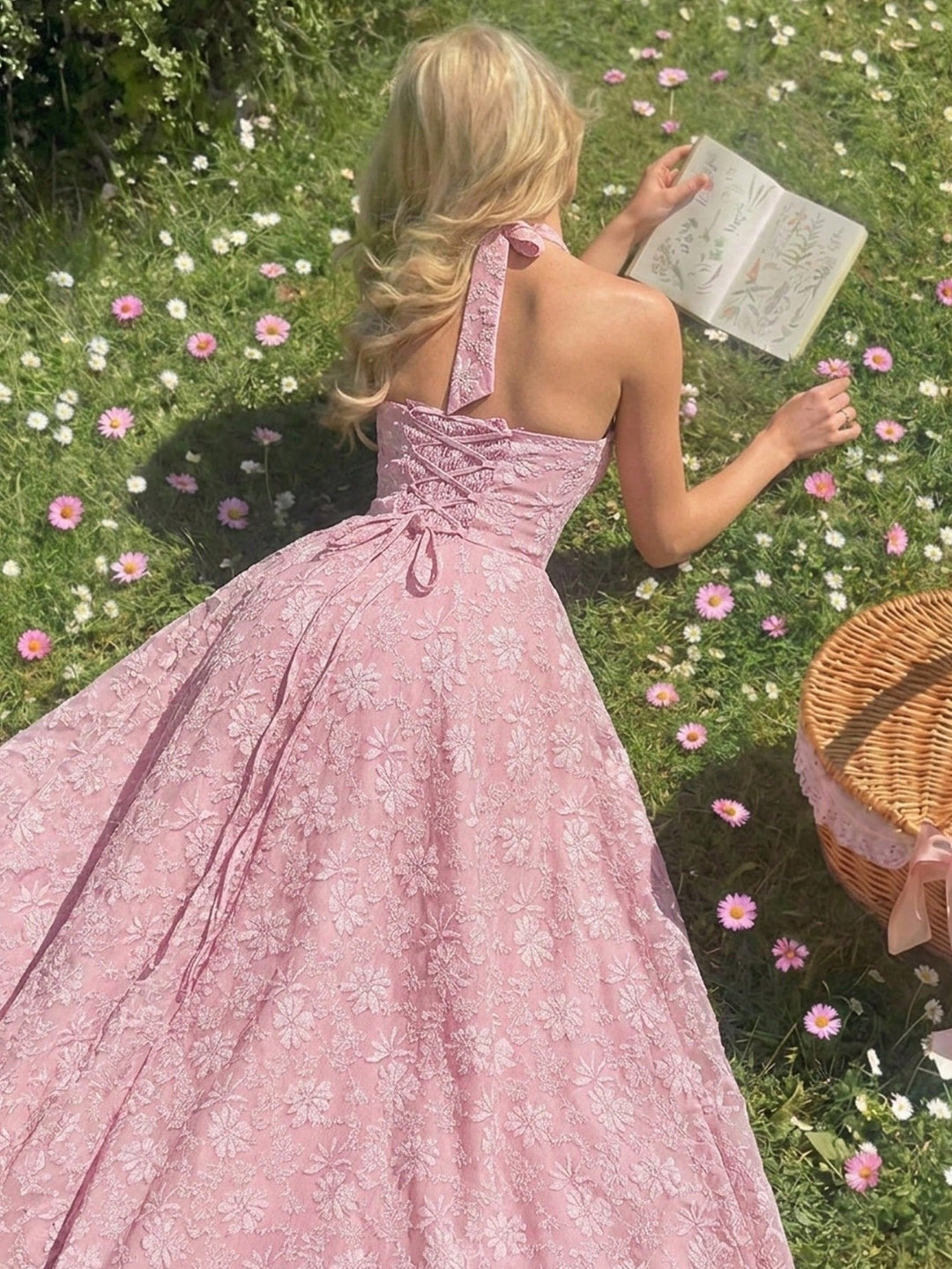 Rochie maxi SHEIN, roz