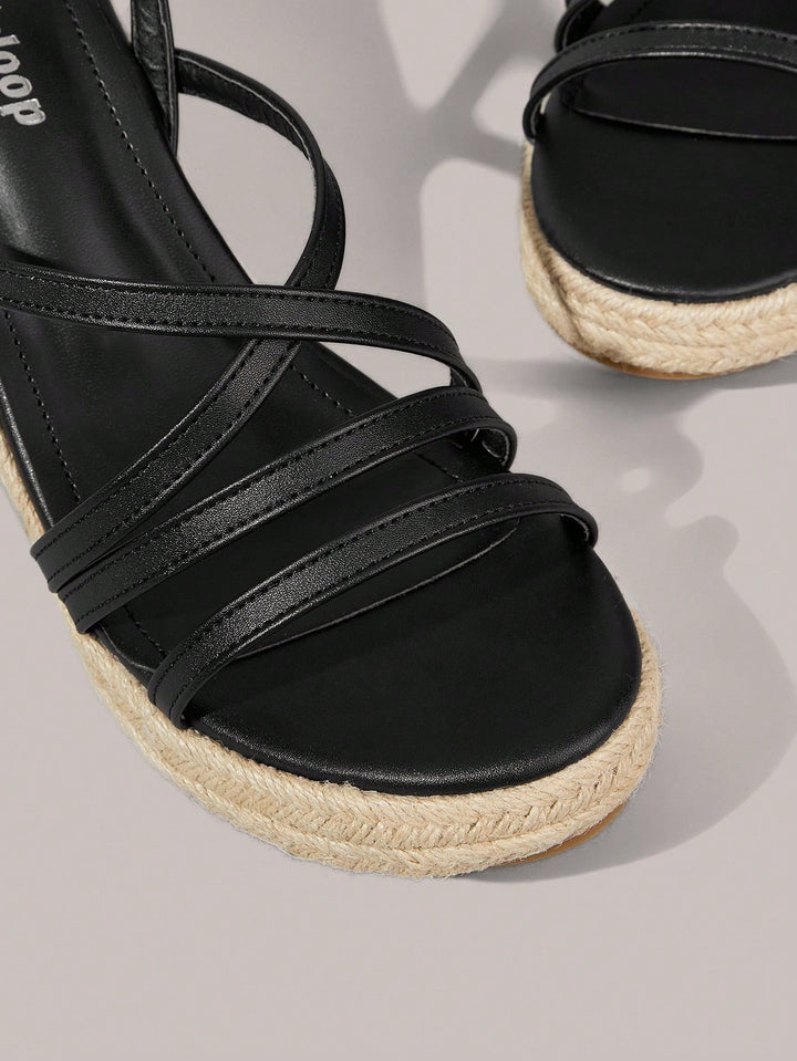Sandale SHEIN, negru