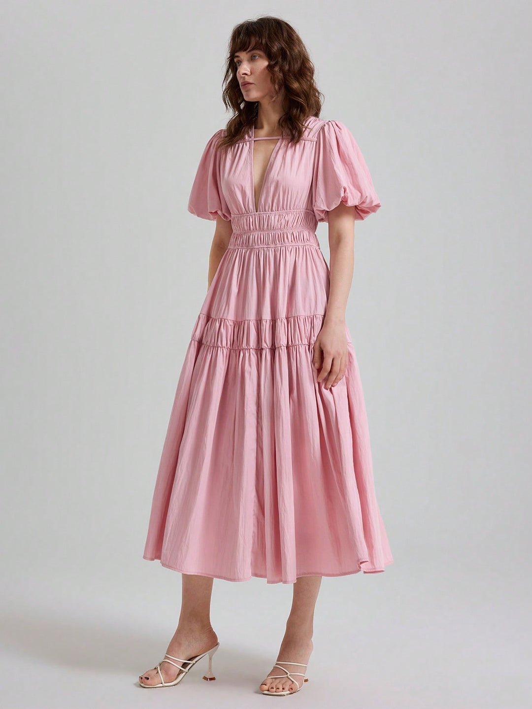 Rochie maxi SHEIN, roșu