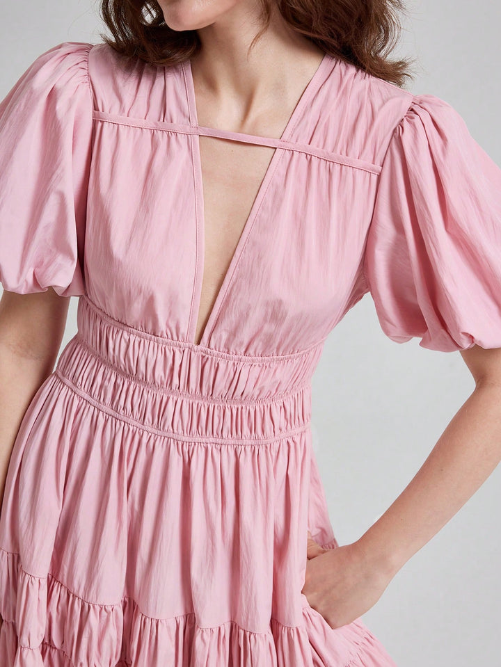 Rochie maxi SHEIN, roșu