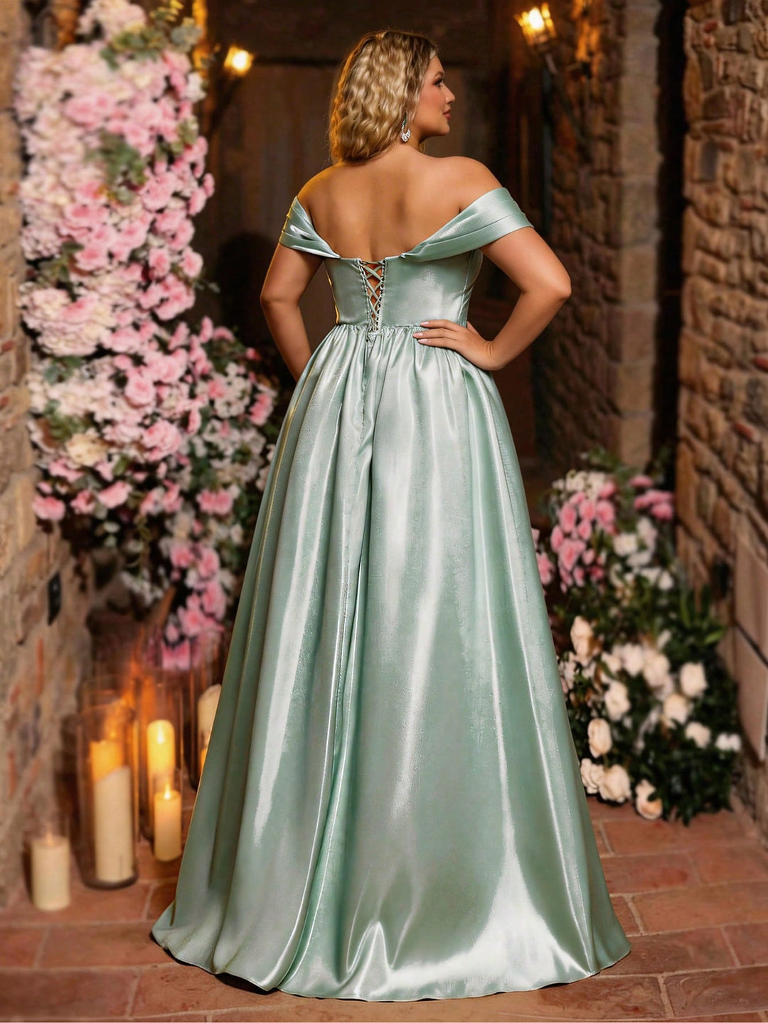 Rochie SHEIN, verde