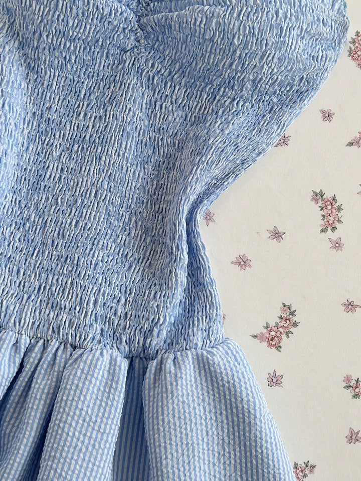 Rochie scurtă SHEIN, albastru