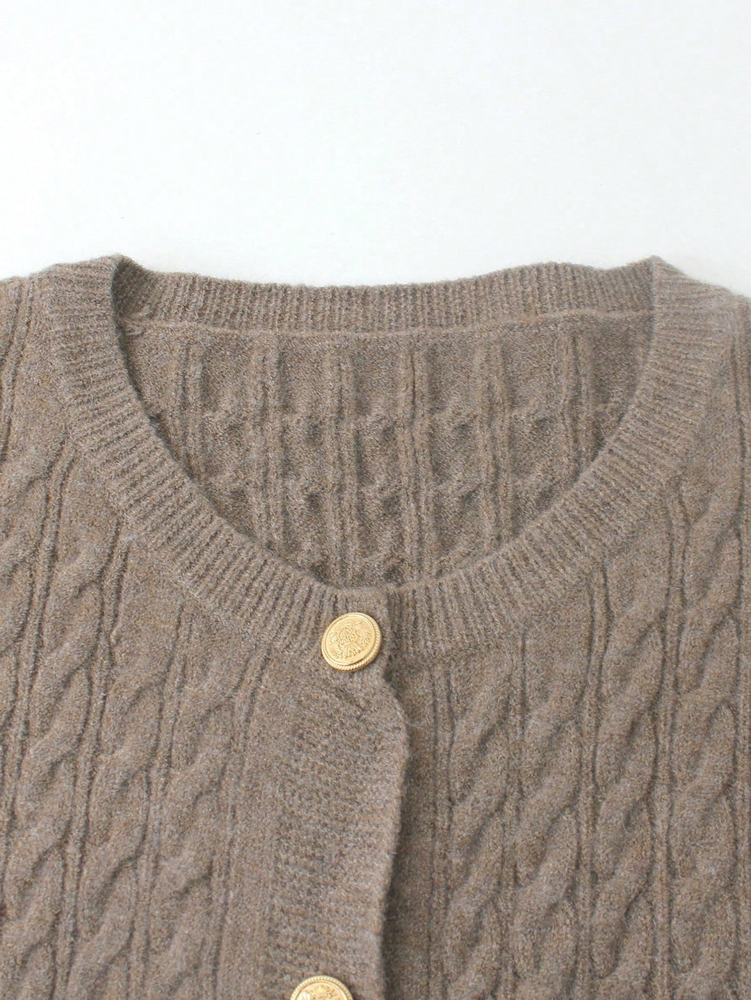 Cardigan SHEIN, maro