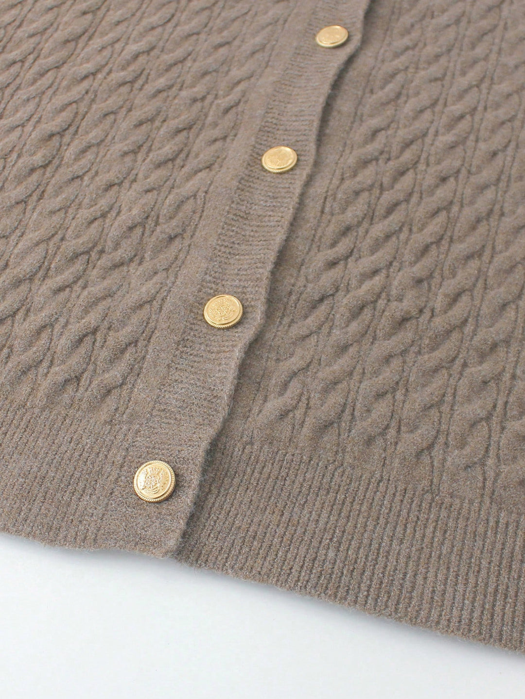 Cardigan SHEIN, maro
