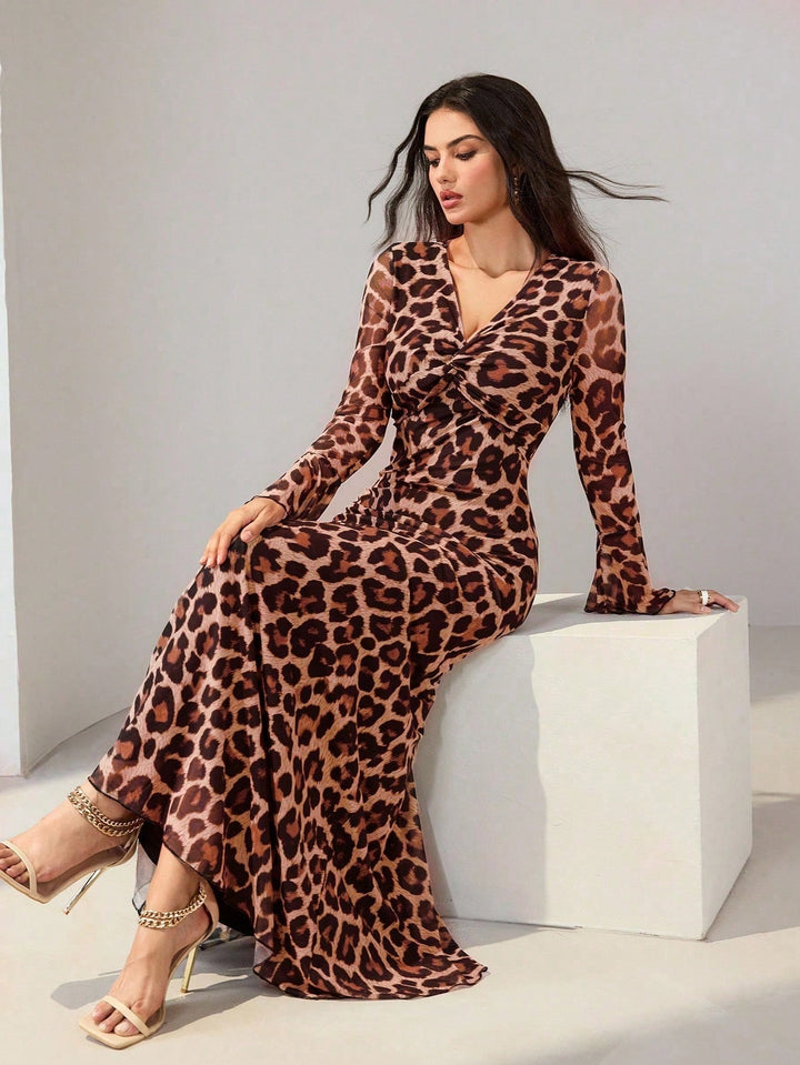 Rochie maxi SHEIN, mix culori