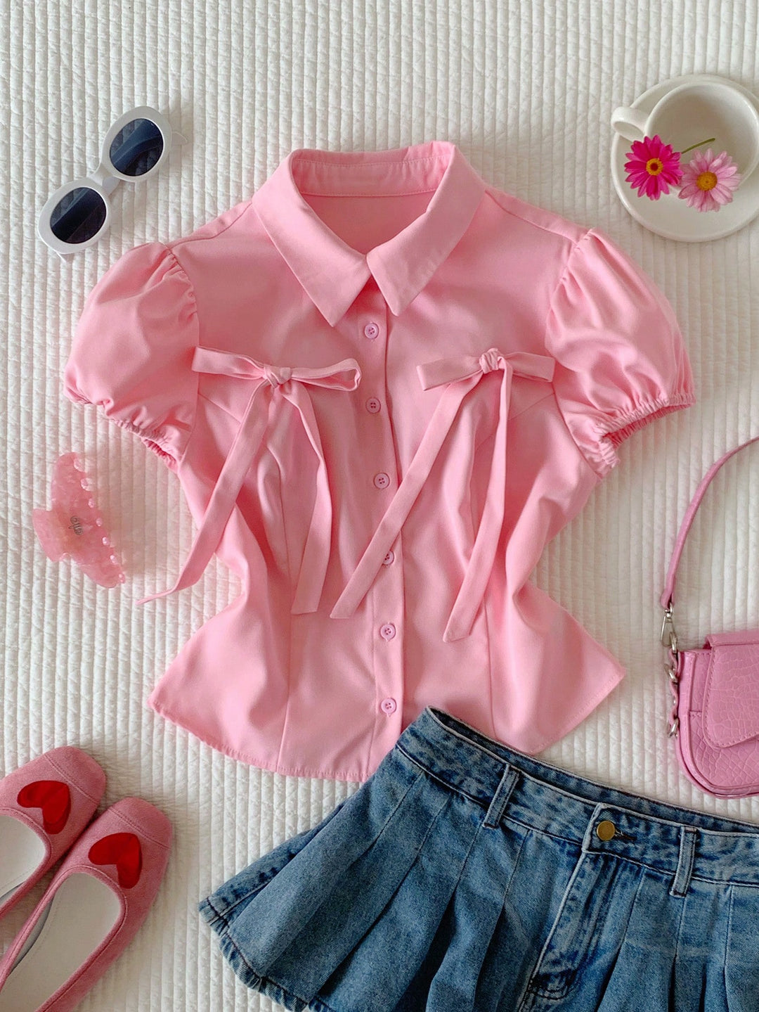 Tricou SHEIN, roz