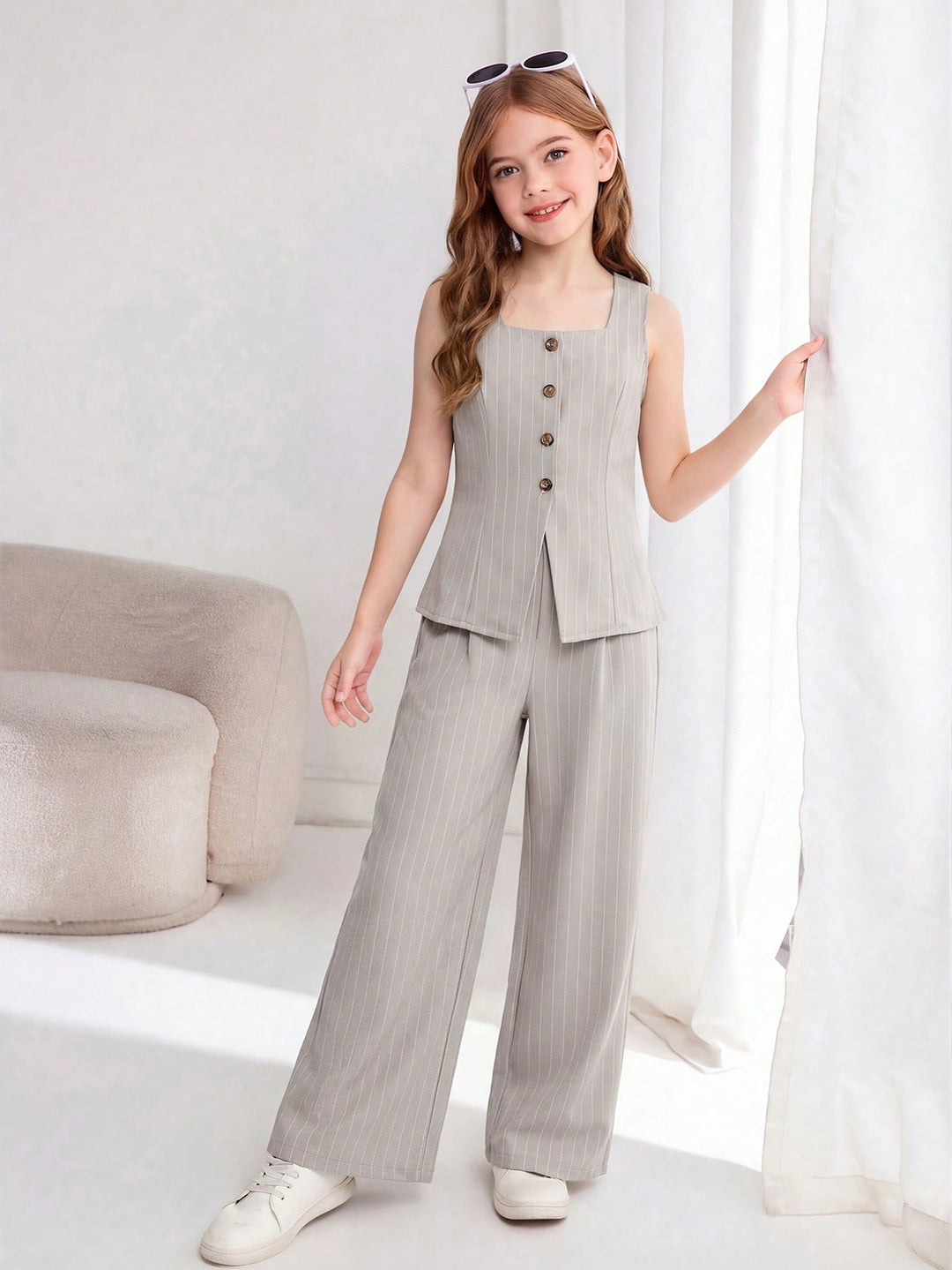 SHEIN szett, khaki