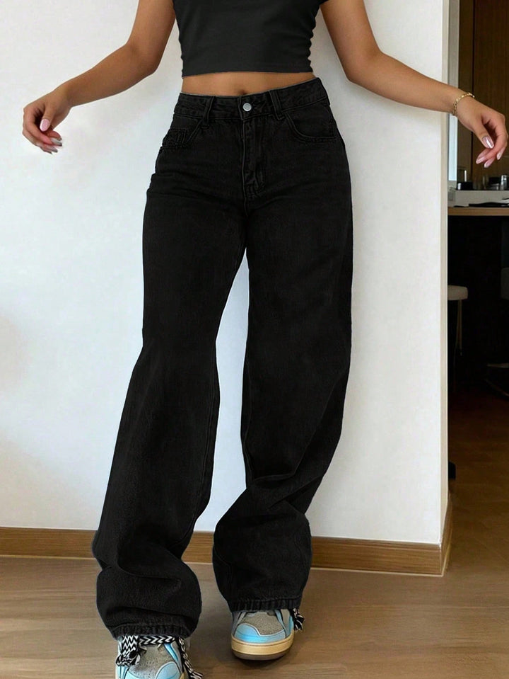Jeans SHEIN, negru