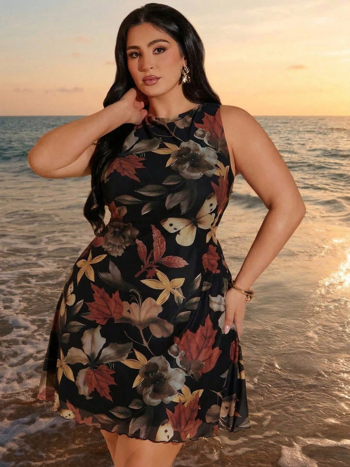 Rochie SHEIN, mix culori