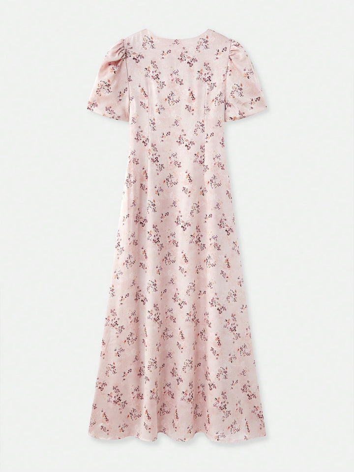 Rochie maxi SHEIN, roz