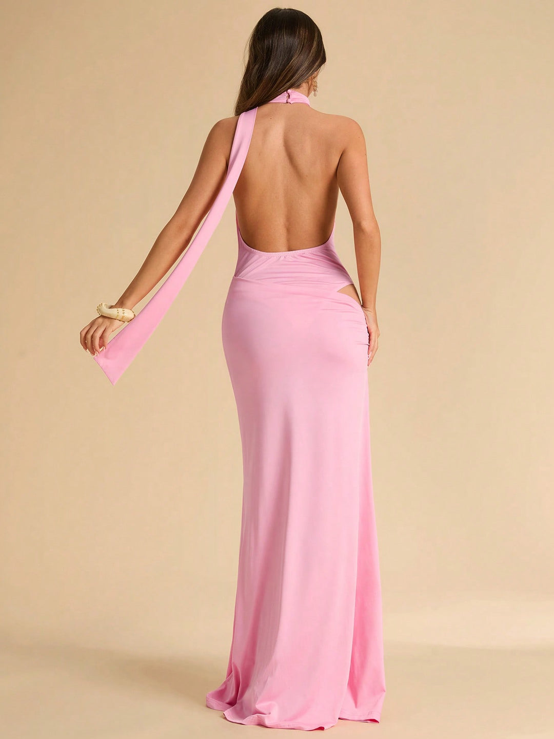 Rochie maxi SHEIN, roz