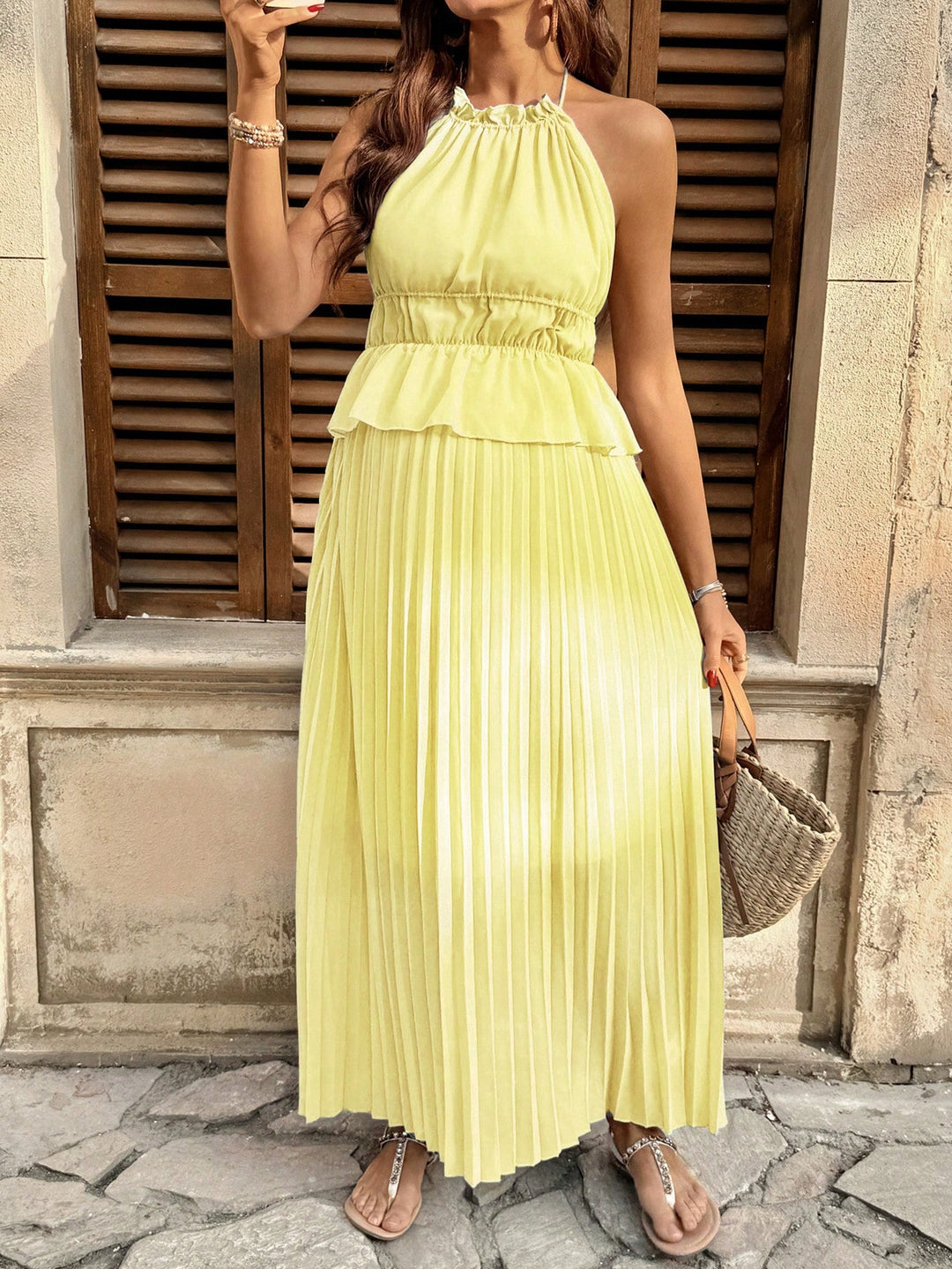 Rochie SHEIN, galben