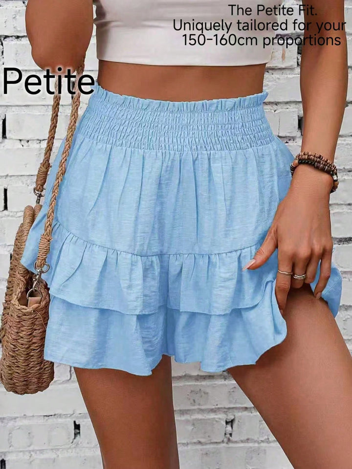 Pantaloni scurți SHEIN, albastru