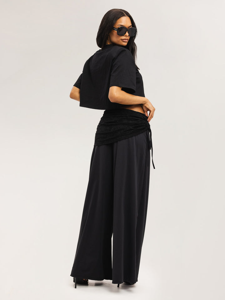 Pantaloni SHEIN, negru