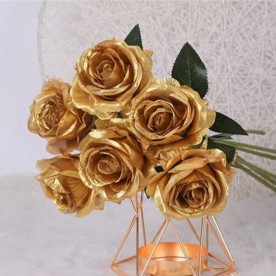 Floari artificiale SHEIN, auriu