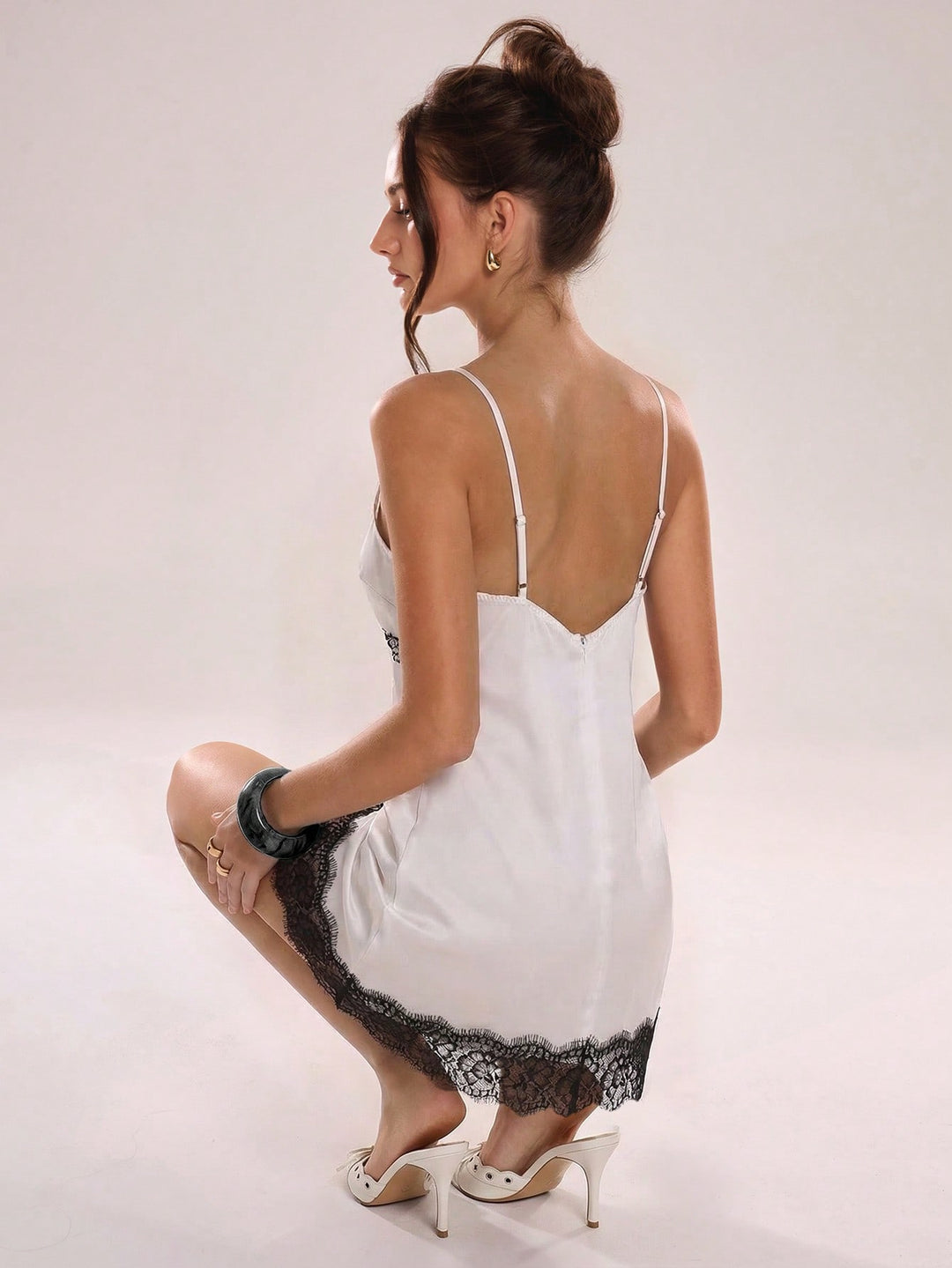 Rochie scurtă SHEIN, alb