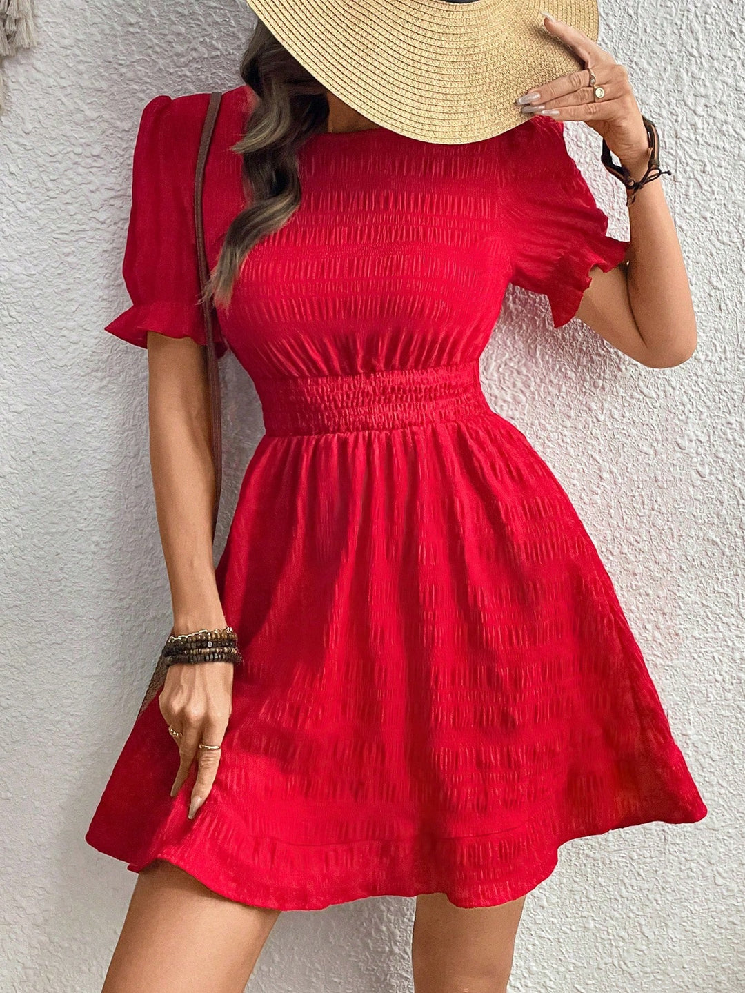 Rochie maxi SHEIN, roșu