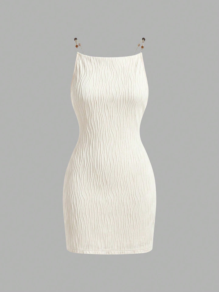 Rochie mini SHEIN, bej