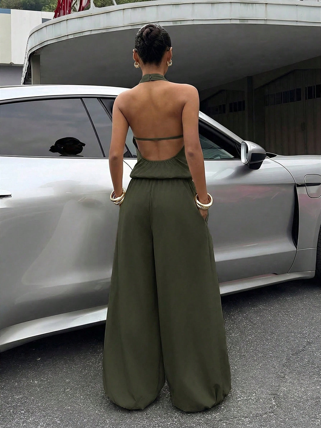 SHEIN szett, khaki
