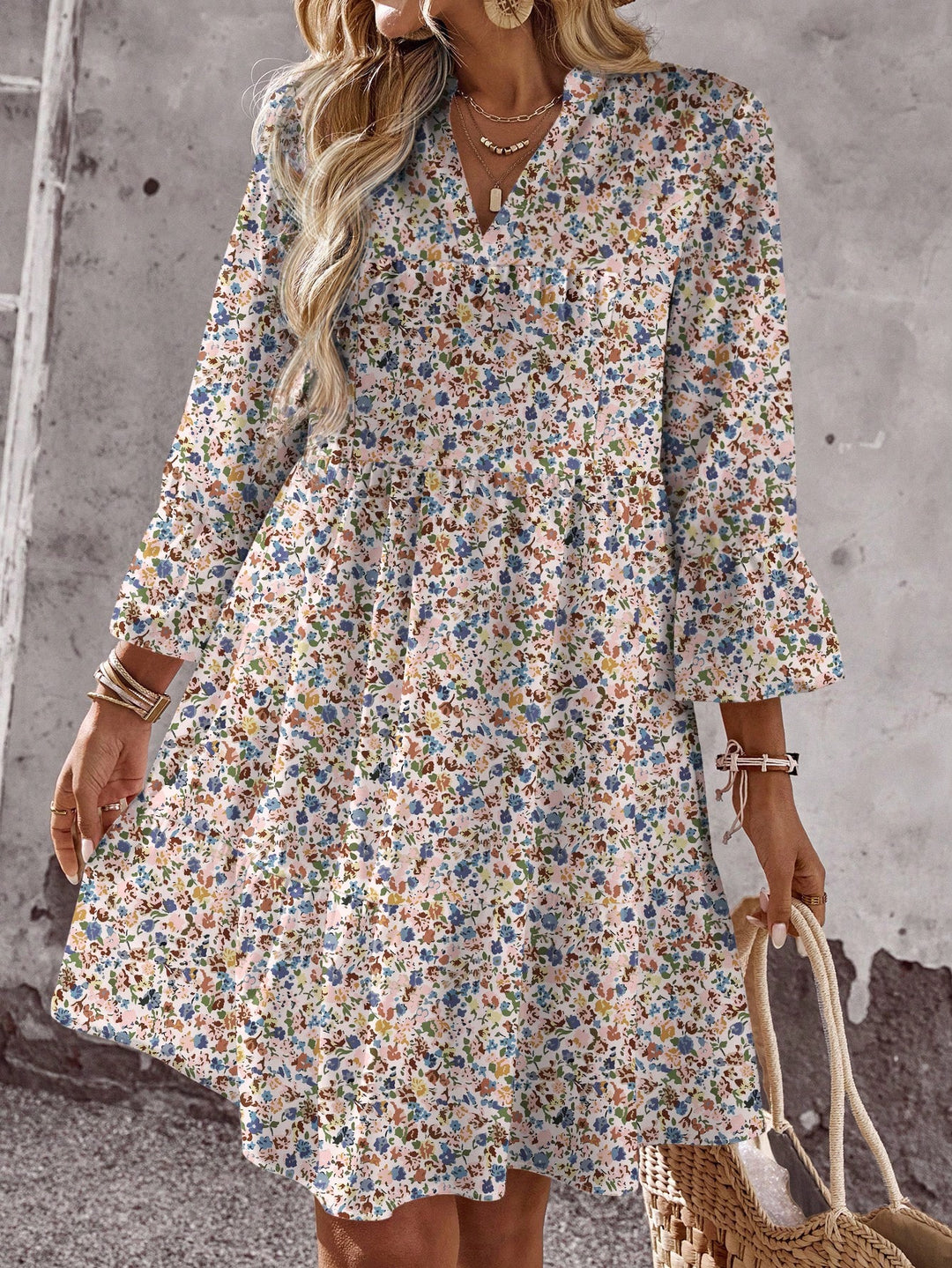 Rochie SHEIN, mix culori