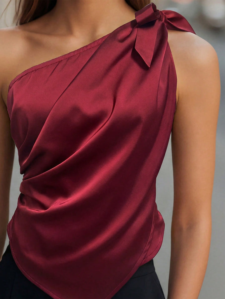 Top SHEIN, vișiniu
