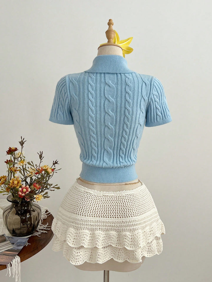 Cardigan SHEIN, albastru