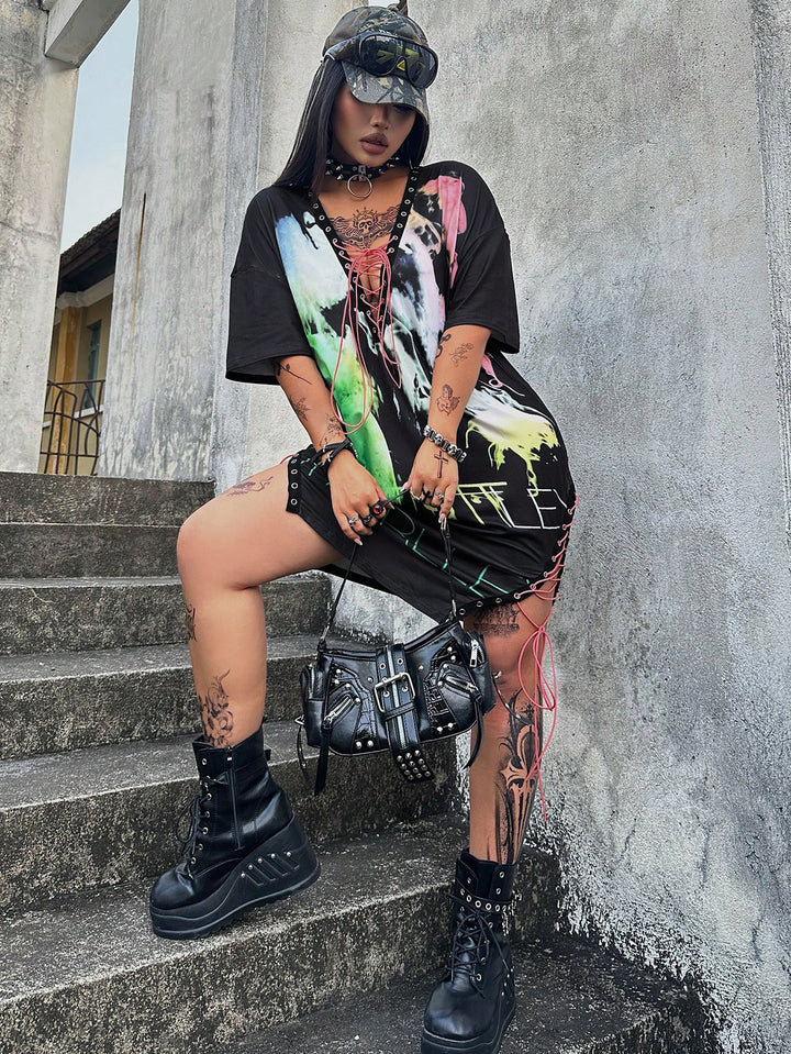 Rochie SHEIN, mix culori