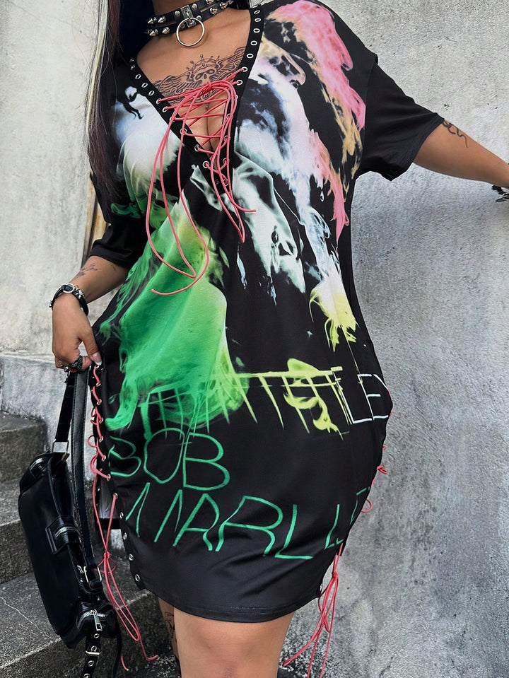 Rochie SHEIN, mix culori