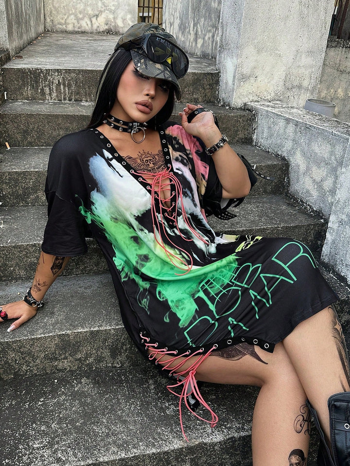 Rochie SHEIN, mix culori