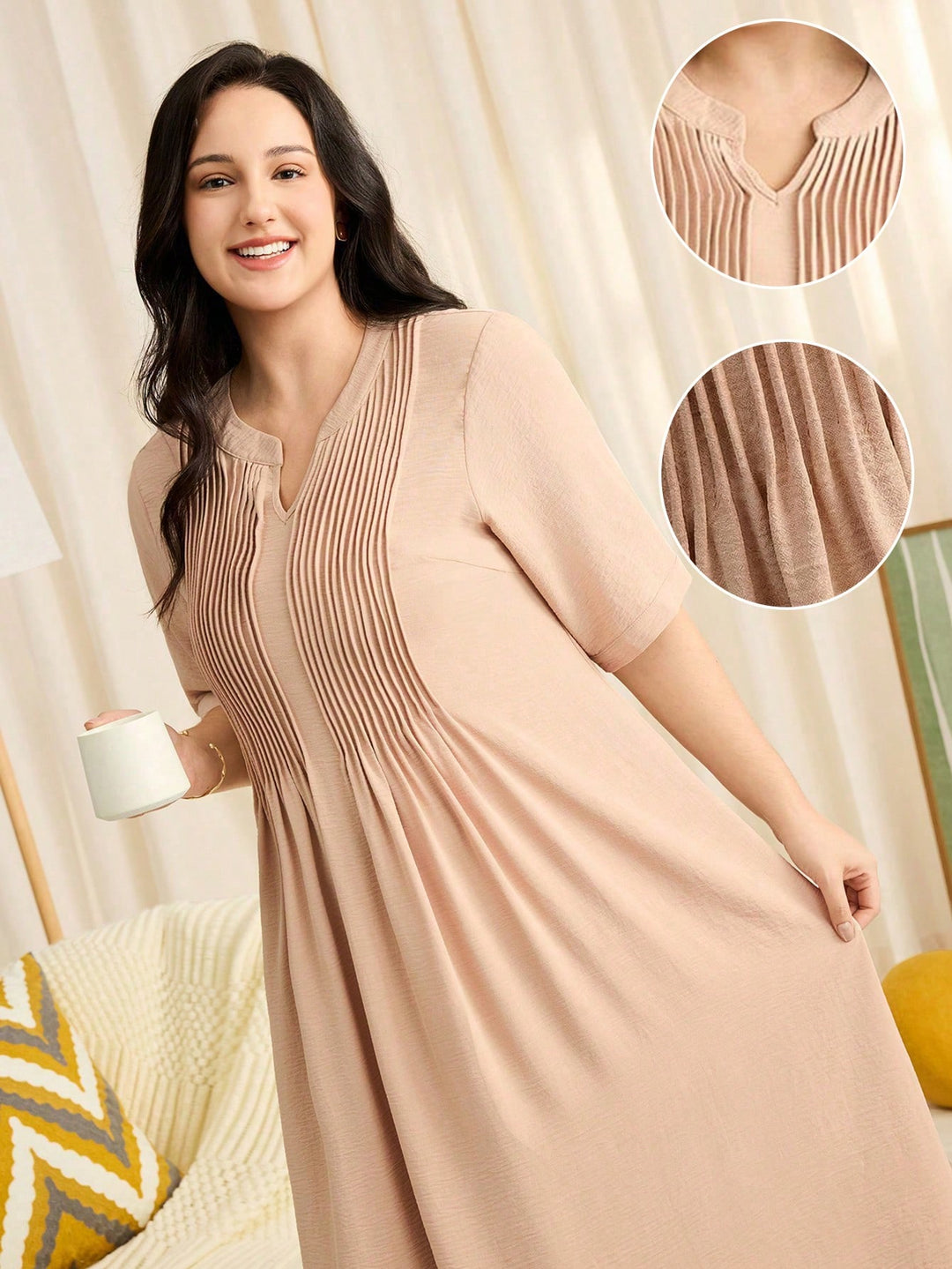 Rochie SHEIN, bej