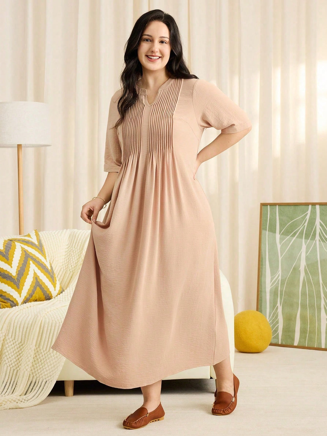 Rochie SHEIN, bej