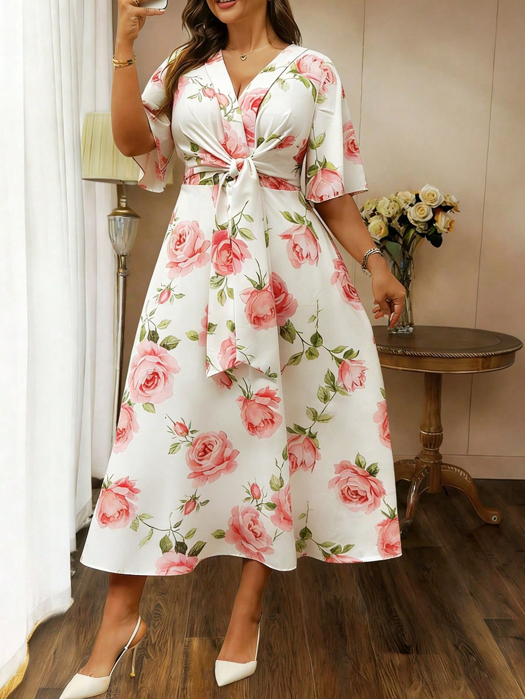 Rochie SHEIN, mix culori