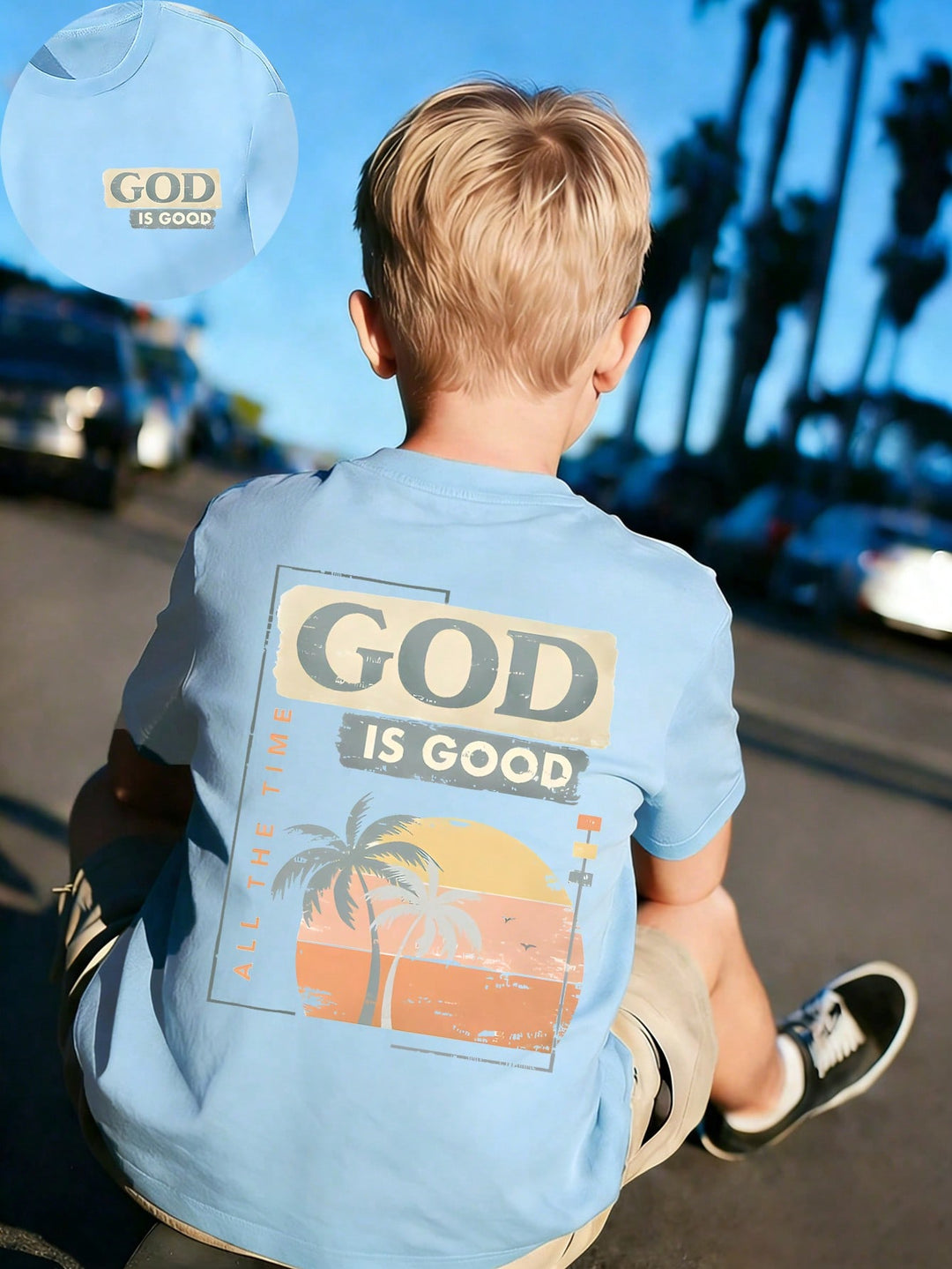 Tricou SHEIN, albastru