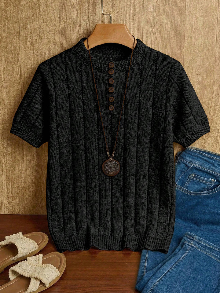Tricou polo SHEIN, negru