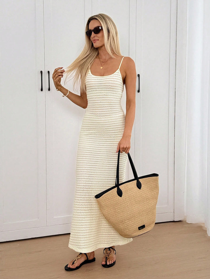 Rochie maxi SHEIN, alb