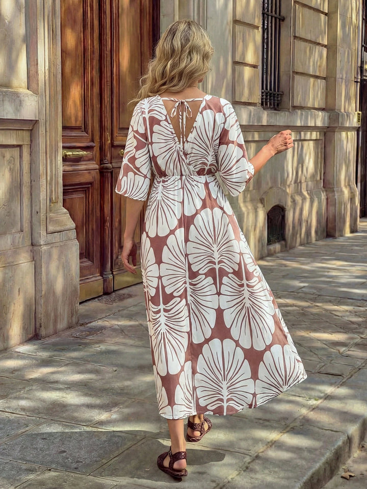Rochie maxi SHEIN, mix culori