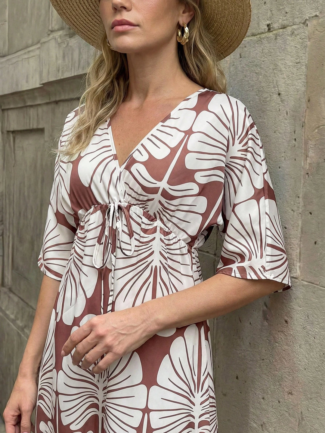 Rochie maxi SHEIN, mix culori