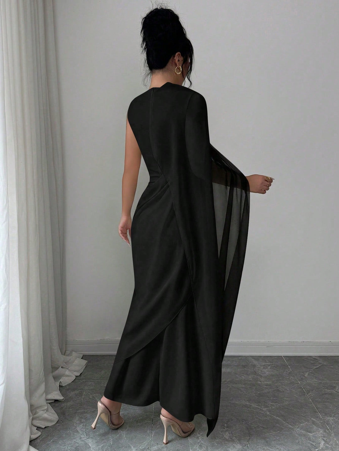 Rochie maxi SHEIN, negru