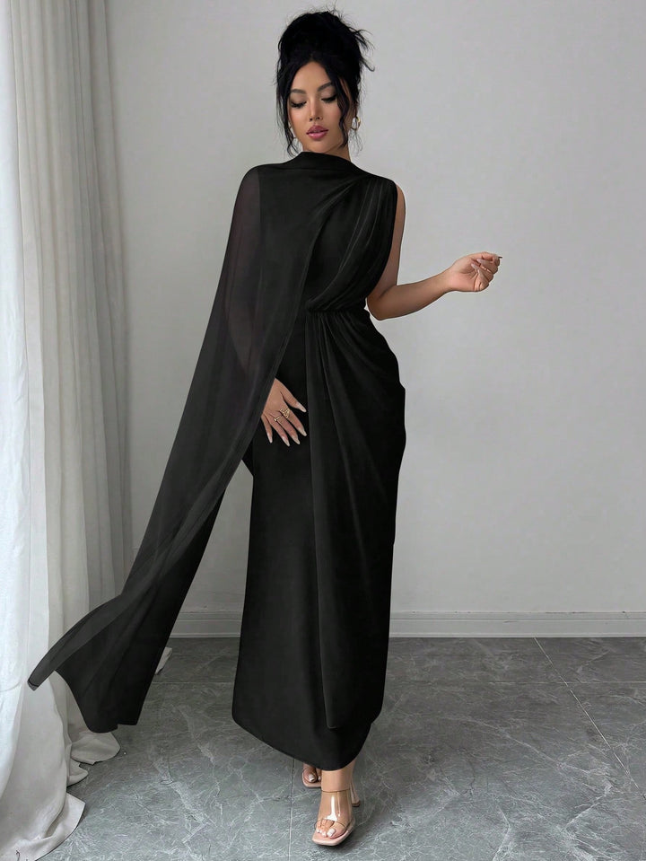 Rochie maxi SHEIN, negru
