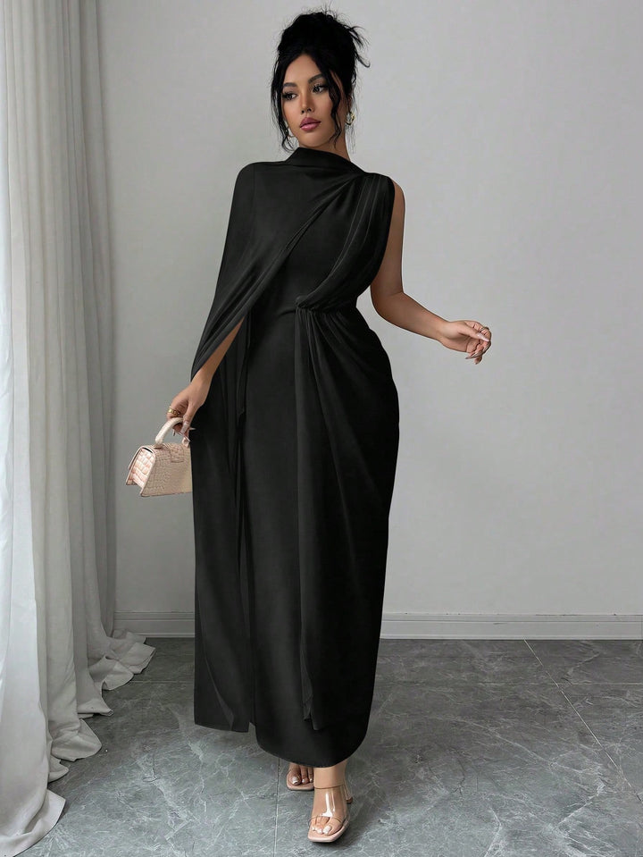 Rochie maxi SHEIN, negru