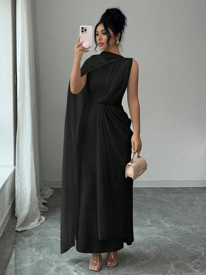 Rochie maxi SHEIN, negru