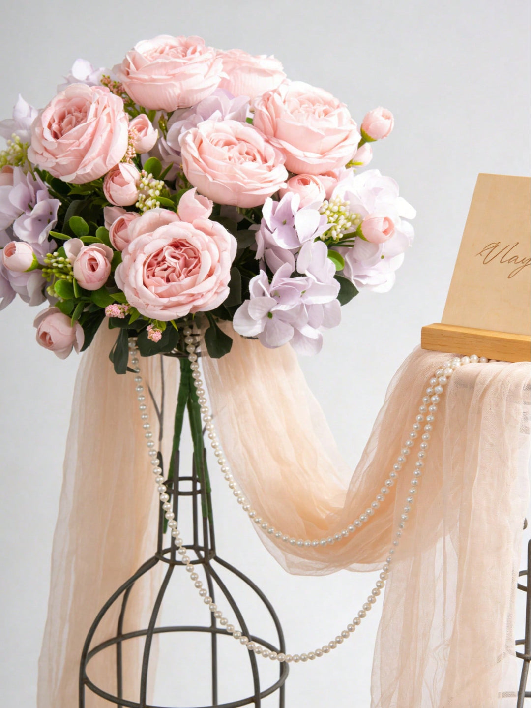 Floari artificiale SHEIN, roz