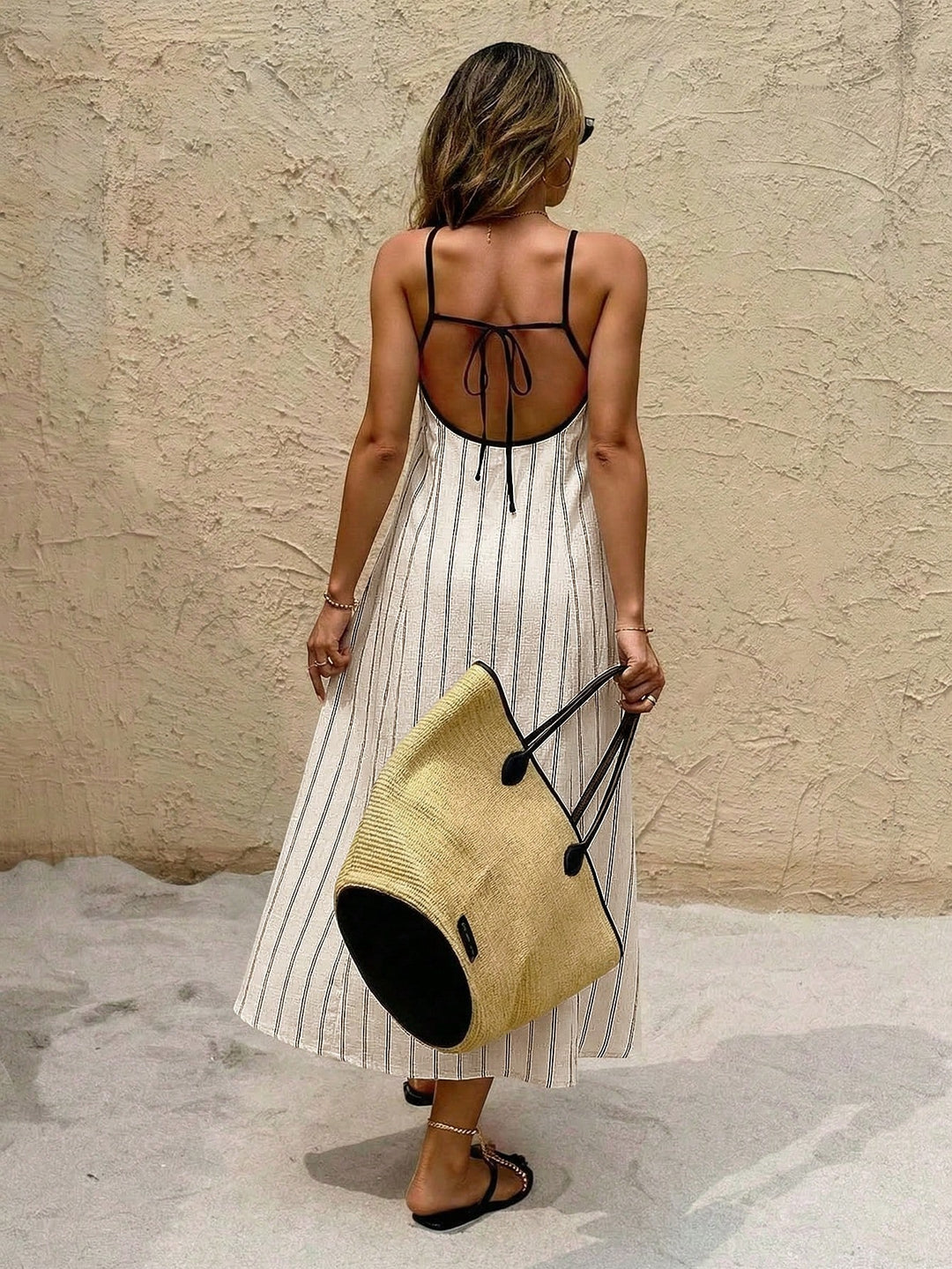Rochie midi SHEIN, portocaliu