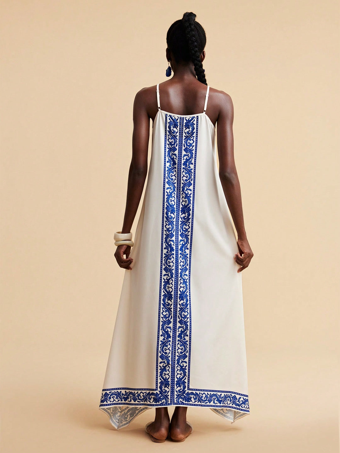 Rochie maxi SHEIN, portocaliu
