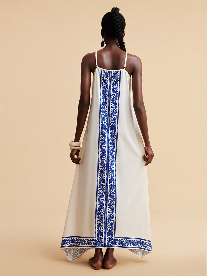 Rochie maxi SHEIN, portocaliu